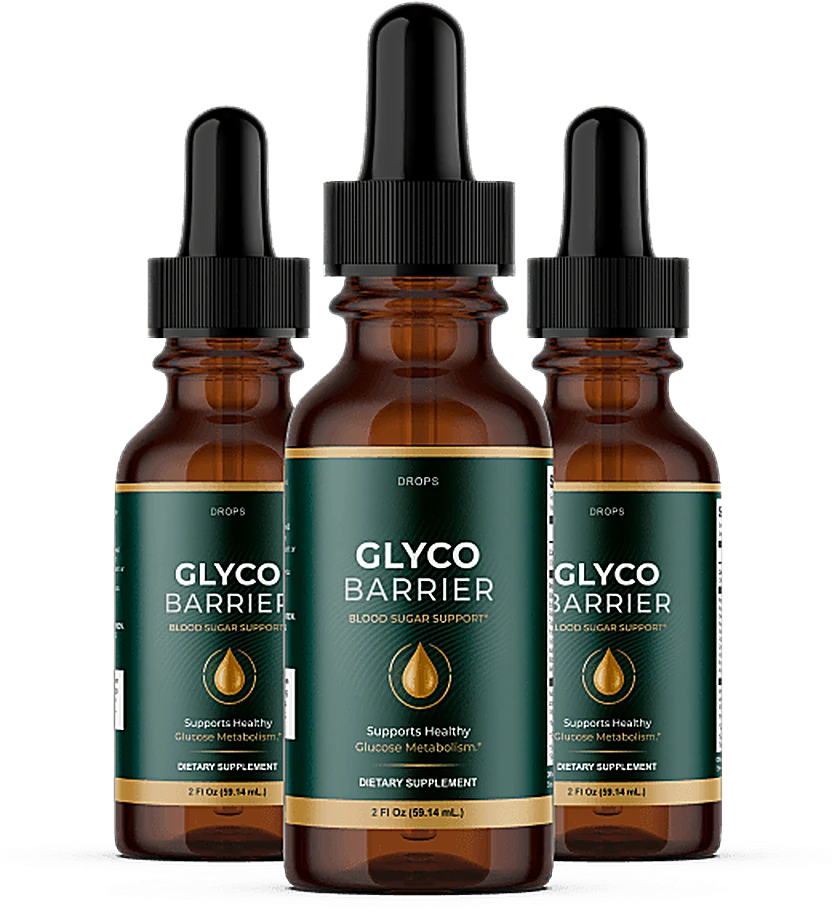 Glyco Barrier dropper bottles